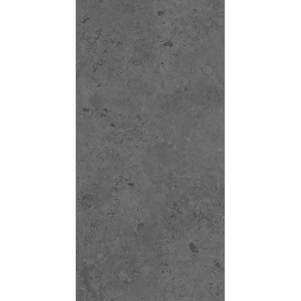 Керамогранит КМ Про Лаймстоун серый тёмный натуральный обрезной 60х119