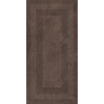 Керамогранит КМ Версаль коричневый панель глянцевый обрезной 30x60x1