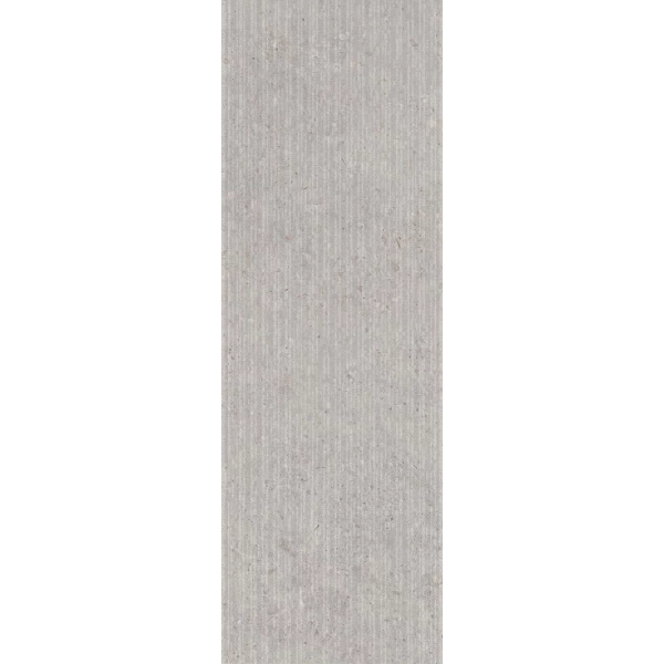 Керамогранит КМ Риккарди серый светлый матовый структура обрезной 40x120x1