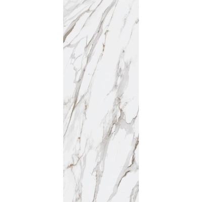 Керамогранит СуперМакси Marble Калакатта Голд бежевый 1195x3200x11